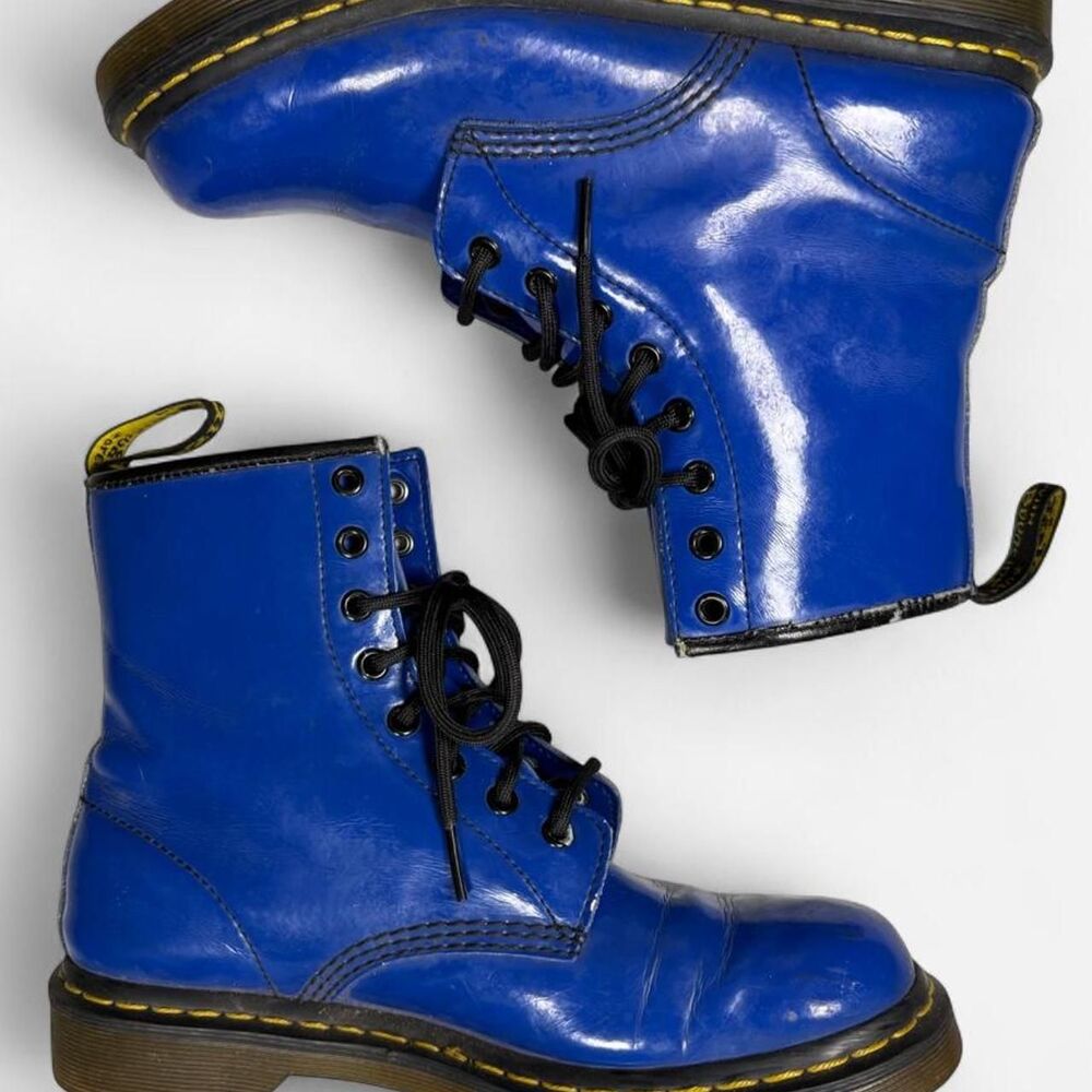 Dr-martens Women's Blue Boots